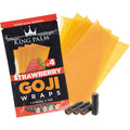 15 Ct. King Palm Goji Berry Wrap - Strawberry - 4pk by King Palm - Wholesale