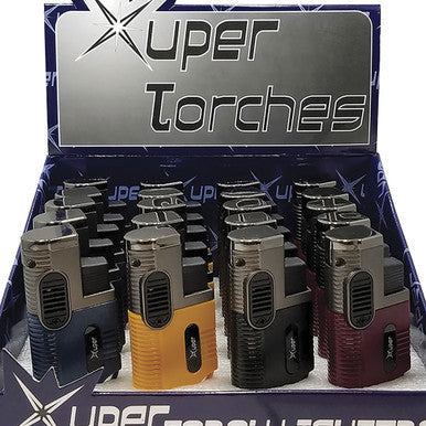 20Ct. Auto Open 3 Torch by Green Flower - Wholesale