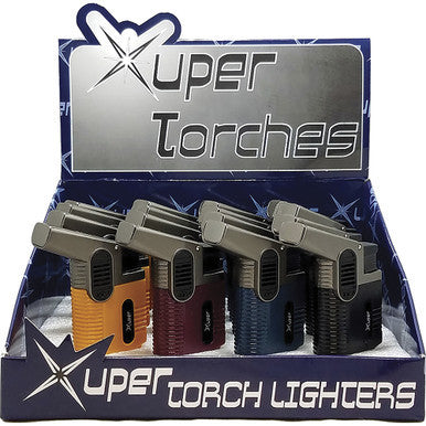 20Ct. Side Auto Open Double Torch Flame by Connection Store - Old HBH Wholesale - Wholesale