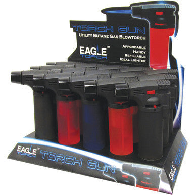 15Ct. 4" Plastic Utility Torch Gun Pastel Color by Eagle - Wholesale