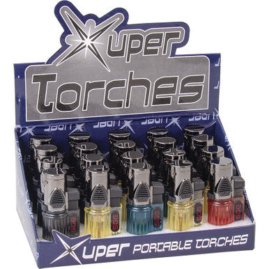 20Ct. Triple Torch Flame Lighter by Connection Store - Old HBH Wholesale - Wholesale