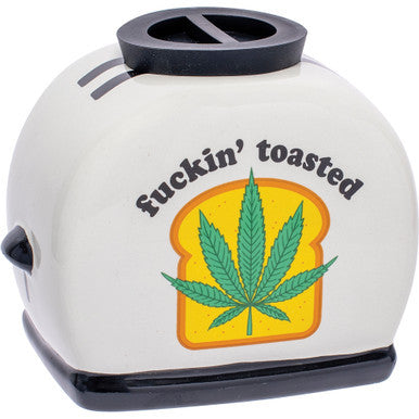 5.5In Large Toasted Ceramic Stash Jar by Fujima - Wholesale