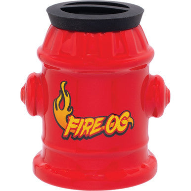 5.3In Large Fire Hydrant Ceramic Stash Jar by Fujima - Wholesale