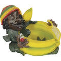 Jamaican Poly Resin Yellow Colour Ashtray by Connection Store - Old HBH Wholesale - Wholesale