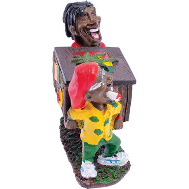 Jamaican Poly Resin Ashtray by Green Flower - Wholesale
