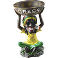 17" Large Jamaican Man Ashtray by Fujima - Wholesale