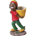 Medium Size Jamaican Man Ashtray 6" by Fujima - Wholesale