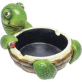 6in Stoned Turtle Polystone Ashtray by Connection Store - Old HBH Wholesale - Wholesale