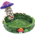 3.5in Stoned Mushroom Polystone Ashtray by Connection Store - Old HBH Wholesale - Wholesale