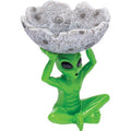 5.5in Half-Moon Alien Polystone Ashtray by Connection Store - Old HBH Wholesale - Wholesale