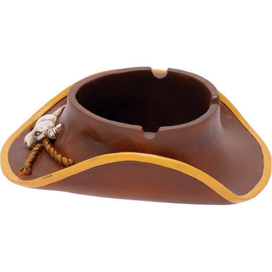 6.3in Cowboy Hat Ashtray by Connection Store - Old HBH Wholesale - Wholesale
