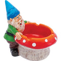 5in Gnome & Mushroom Ashtray by Connection Store - Old HBH Wholesale - Wholesale