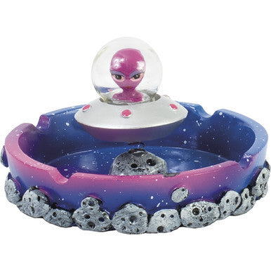 4ct. Alien Space Bobble Polystone Ashtrays by Connection Store - Old HBH Wholesale - Wholesale