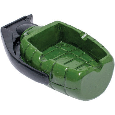 4ct. Grenade Polystone Ashtrays by Connection Store - Old HBH Wholesale - Wholesale