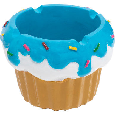 4ct Cupcake Polystone Ashtrays - Asst Colors by Connection Store - Old HBH Wholesale - Wholesale