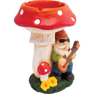 14in Gnome Rockstar Under a Shroom by Fujima - Wholesale