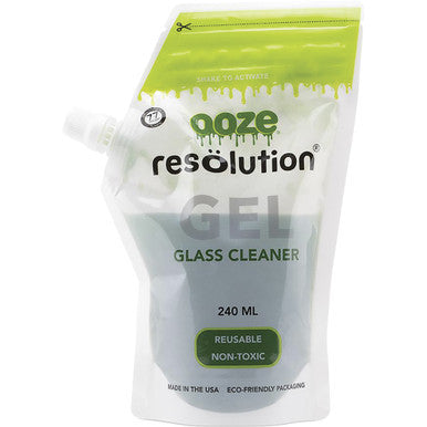 Ooze Resolution Gel Glass Cleaner - 240ml - Green by OOZE - Wholesale