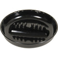 12ct. 7" Black Melamine Round Ashtray by Connection Store - Old HBH Wholesale - Wholesale