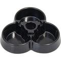 12ct. Black Melamine Ashtray by Connection Store - Old HBH Wholesale - Wholesale