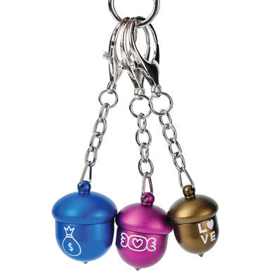 24Count Keychain Acorn Storage - 3 Sizes by Green Flower - Wholesale