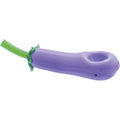5.3in Purple Eggplant Glass Hand Pipe by Connection Store - Old HBH Wholesale - Wholesale