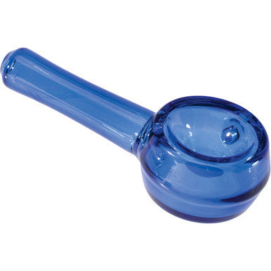 4.7in Blue Mini Lollipop Glass Hand Pipe by KushRX - Wholesale
