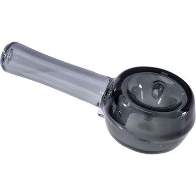 4.7in Black Mini Lollipop Glass Hand Pipe by Connection Store - Old HBH Wholesale - Wholesale