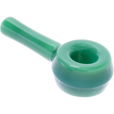 4.7in Green Mini Lollipop Glass Hand Pipe by KushRX - Wholesale