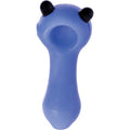 3.3in Blue Cute Cat Ears Hand Pipe by Green Flower - Wholesale