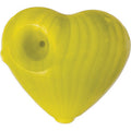 2.5in Green Heart Hand Pipe by Green Flower - Wholesale