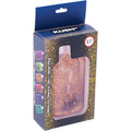 4in Gold Liquid Glitter Square Hand Pipe by KushRX - Wholesale