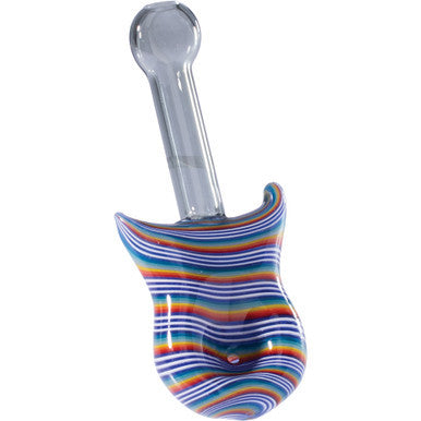 5in Blue Guitar Hand Pipe by Connection Store - Old HBH Wholesale - Wholesale