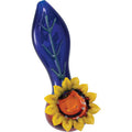 4.5" Sunflower Hand Pipe by Green Flower - Wholesale