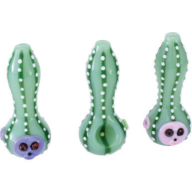 4" Cactus Panda Hand Pipe by Green Flower - Wholesale