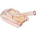 4" War Tank Hand Pipe - Clear by Green Flower - Wholesale