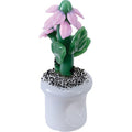 4.5" Garden Plant Hand Pipe - Pink by Green Flower - Wholesale