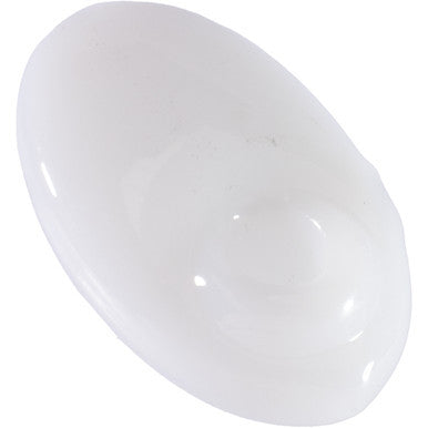 2ct. Pebble Spoon - White by Green Flower - Wholesale