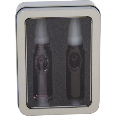2ct 4.7" Bullet Shell Hand Pipe by Green Flower - Wholesale