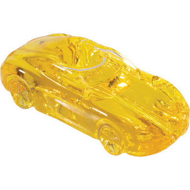 5in Yellow Glycerin Car Hand Pipe by KushRX - Wholesale