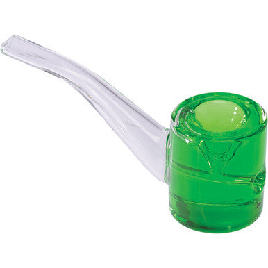 5in Green Glycerin Sherlock Hand Pipe by KushRX - Wholesale