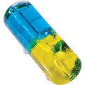 4.2in Yellow Glycerin Pill Hand Pipe by Green Flower - Wholesale