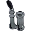 5in Smoke Double Horn Sherlock Hand Bubbler Pipe by Connection Store - Old HBH Wholesale - Wholesale