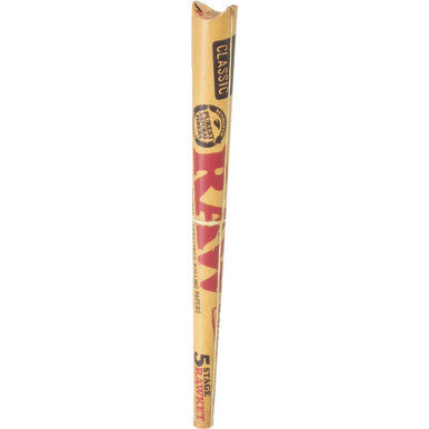 15 Ct. 5pk. Raw Classic Pre-roll Cone Rawket by Raw - Wholesale