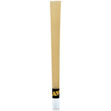 12 Ct. Raw DLX King Size Cones with Glass Tips by RAW - Wholesale