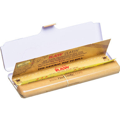 12Count Raw Paper Tin King Size Slim by RAW - Wholesale