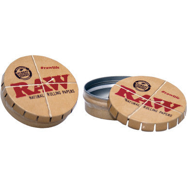Raw Round Metal Pop Up Tin by RAW - Wholesale