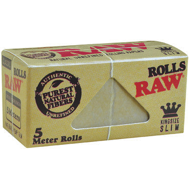 24 Ct. 15ft Raw Classic Paper Rolls King Size Slim by RAW - Wholesale