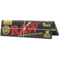 50 Ct. Raw Black Classic - King Size Wide by RAW - Wholesale