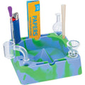 6ct Square Silicone Ashtray - 5in by Connection Store - Old HBH Wholesale - Wholesale