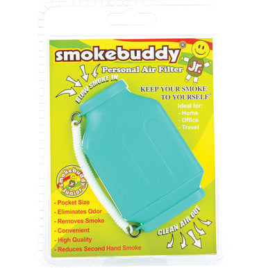 Teal  Jr. Smoke  Buddy Air Filter by Green Flower - Wholesale